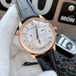 Replica Jaeger LeCoultre Master Geographic Men Watch Rose Gold